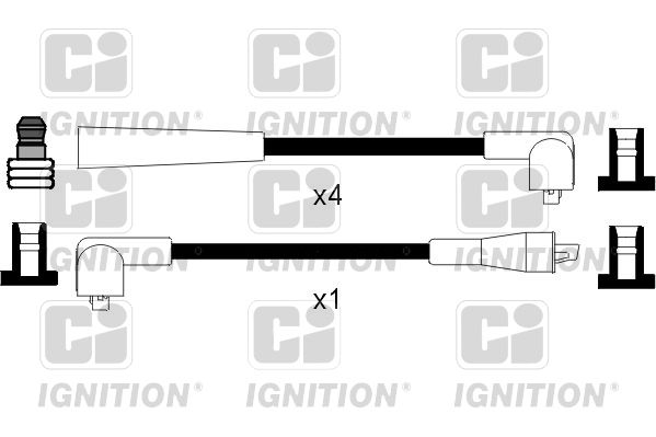 QUINTON HAZELL Комплект проводов зажигания XC1079